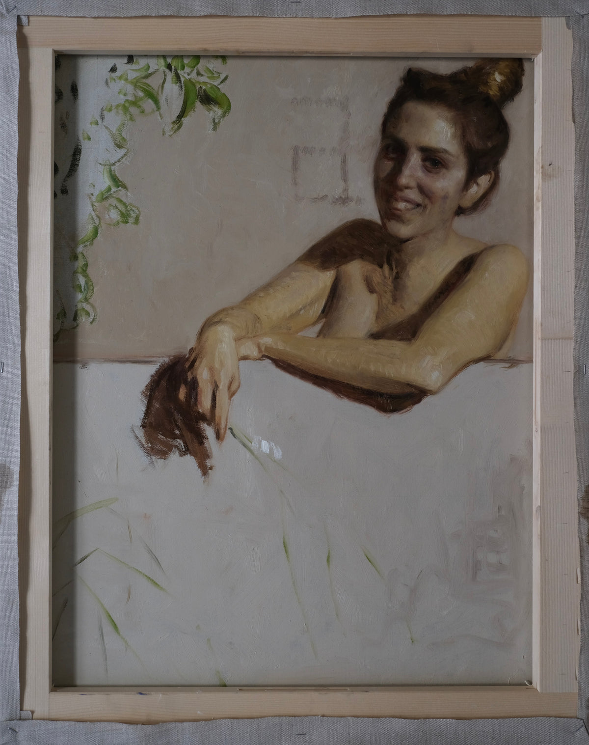 The Doll Maker (double painting)